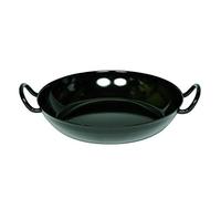 Riess, SCHWARZEMAILLE 0603-022, Sartén gourmet 30, Classic - SCHWARZEMAILLE, diámetro 30 cm, altura 3,1 cm, esmalte, negro, sartén para servir, sartén gourmet, inducción