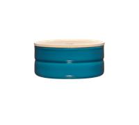 Riess Tarro de conservación con tapa de madera de fresno 615ml Kima White