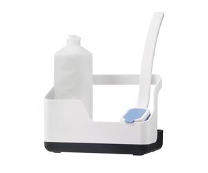 RIG-TIG Set de limpiar platos Sink-Caddy blanco-gris