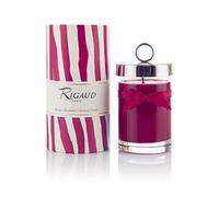 Rigaud Paris - Vela grande modelo La Vie en rojo, 230 g, 90 horas de perfume, fabricación artesanal francesa