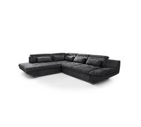 Rinconera con cama eternity izquierda 5 plazas antracita - conforama