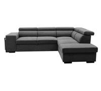 Rinconera con cama holmes reversible 4 plazas gris oscuro