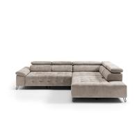 Rinconera derecha l meli color beige