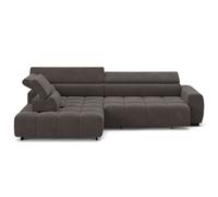 Rinconera izquierda relax eléctrica alberta color gris oscuro