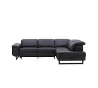 Rinconera izquierda relax eléctrica arthur piel color negro