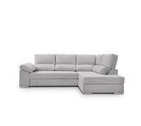 Rinconera l bari xl derecha 4 plazas gris claro
