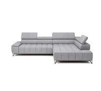 Rinconera relax eléctrica palladio derecha 5 plazas gris claro