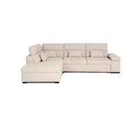 Rinconera reversible con cama stewart 4 plazas beige