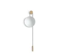 New Works Espejo Rise and Shine Natural oak-brass weight