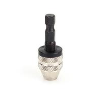 Risegun 1/4" 0,3~3,6 Mm Cambio Rápido Broca Sin Llave Portabrocas Adaptador De Vástago Hexagonal Convertidor