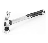 Risegun Martillo de Garra de Alta Resistencia Herramienta de Impacto para carpintería de Acero Martillo de succión de Clavo automático magnético 40.00 * 13.5 * 3.2 cm