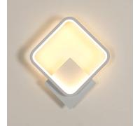 Riserva Aplique de Pared Interior Blanco 17W, Cuadrado, 3000K Blanco Cálido