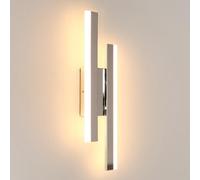 Riserva Aplique Pared Interior LED 16W, 3000K Blanco Cálido, Cromo