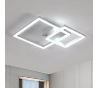Riserva Lámpara de Techo LED, 34W 350° Ajustable, Blanca, Cuadrado, 6500K