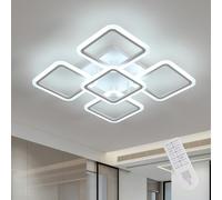 Riserva Lámpara de Techo LED Regulable 57W, Cuadrado, 3000K-6500K, Blanco