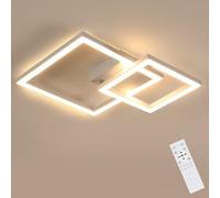Riserva Lámpara de Techo Regulable LED, 34W 350° Ajustable Blanca, Cuadrado