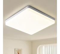 Riserva Plafon LED Techo Cuadrada 48W, IP44, 4500K Luz Blanca Natural, 30cm