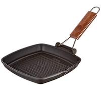 Risoli M93936 - Asador de aluminio fundido mango plegable, 90 20 x 20 x 2.5 cm