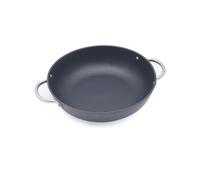 RISOLI Sartén profesional antiadherente de 32 cm de diámetro, de aluminio fundido, asas de acero inoxidable 18/10, fabricada en Italia