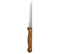 ristorazione Aparato Superstore C136 cuchillos de carne, mango de madera), color marrón (Pack de 12)