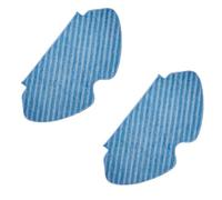 Risveglio 2 almohadillas reutilizables compatibles con Tefal Explorer | Paños de microfibra suaves y lavables de repuesto para aspiradora robot ZR740003