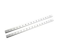 Risveglio 2 piezas de aleación de aluminio T-Track Slider 100-450 mm DIY carpintería sierra ingletadora mesa de fresado plata 200 mm