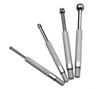 Risveglio 4 piezas de medidor telescópico de diámetro interior de 3 a 13 mm, herramienta de medición de agujeros ajustables, acero al carbono con bolsa de almacenamiento para agujeros pequeños