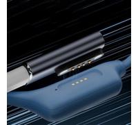 Risveglio Adaptador USB de aluminio a 4 pines para PLAUD para Note para Pro, tipo 5 V 1 A para cargador convertidor para grabadora de voz IA, accesorio de alimentación gris portátil