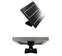 Risveglio ASA Soporte para panel solar, soporte de inclinación ajustable 1W-10W, módulos de baja potencia, fijación de tornillo o pegamento