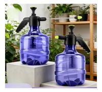 Risveglio Botella pulverizadora a presión de 4 litros con boquilla ajustable, pulverizador automático con un solo botón, plantas de jardín, limpieza de automóviles y refrigeración de mascotas, color