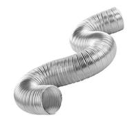 Risveglio Conducto de aire caliente flexible de 75 mm, calentadores de tubería de aluminio ignífugo, HVAC e invernaderos