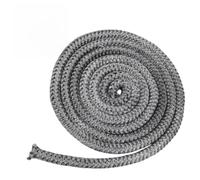 Risveglio Cuerda de sellado de fibra de vidrio de alta temperatura para | Cable de sellado para juntas de chimenea, retardante de llama para cinta aislante para calderas y hornos industriales