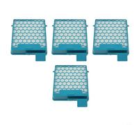 Risveglio Filtro HEPA AirClean SF-HY 60 para Miele Boost CX1, carbón activado para neutralización de olores (paquete de 4)