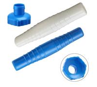 Risveglio Juego de adaptadores de manguera de piscina de alta resistencia con conectores tipo B 11238 mangueras de 1-1/4 y 1-1/2 pulgadas, kit de acoplamiento de plástico, aspiradoras de piscina