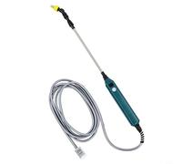 Risveglio Pulverizador eléctrico portátil de 2400 mAh, varita ajustable y 3 boquillas de pulverización, manguera de bobina de 16.4 pies, riego de alta presión, jardinería, limpieza y mascotas (2
