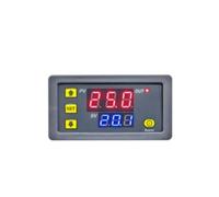 Risveglio Relé temporizador digital de ciclo de 220 V con pantalla LED dual, interruptor de control de retardo de 1 a 999 horas, automatización del hogar