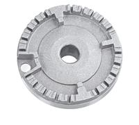 Risveglio SABAF - Quemador de estufa de gas para distribuidor de llama, difusor de calor de aluminio, accesorio de cocina uniforme, color plateado, 47 mm, 68 mm, 94 mm, 125 mm