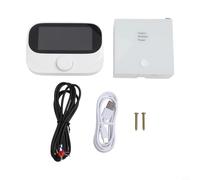 Risveglio Termostato de caldera RF inalámbrico para Tuya Smart, controlador de temperatura ambiente programable con perilla giratoria, pantalla LCD (WiTH3)