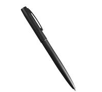 Rite-in-the-Rain - Bolígrafo de metal negro para todo tipo de clima, tinta negra (n.º 97)., unisex, Bolígrafo Clicker, R-97, negro, n/a
