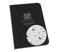 Rite in the Rain Cuaderno Impermeable (374-M), Unisex Adulto, R-754, Negro, 3½ x 5-Inch