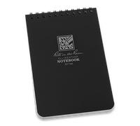 Rite in the Rain Top Spiral Notebook Black