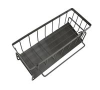 RiToEasysports Soporte para Esponja para Platos, Carrito de Acero Al Carbono, Organizador de Fregadero Versátil para el Hogar y la Cocina, 1 Unidad (Grey)