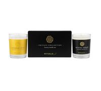 RITUALS - Colección Privada - Juego de Velas de Lujo - 2 x 60g - Velas Aromatizadas de Rosa de Cachemira + Cedro Místico