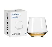 RITZENHOFF Vaso - 400 ml - Fabricado en Alemania | Ref. 3841003, Serie Deep Spirits, 1 vaso 400 ml, cristal, apto para lavavajillas