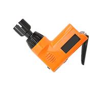 Riuulity Bobinadora de Cuerda Eléctrica, Herramienta Multifunción Compacta para Banjo, Violín, Accesorios de Guitarra, Ligera (ORANGE)