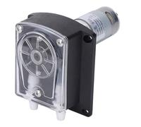 Riuulity Bomba Peristáltica de 1500 Ml/min DC12V, Tubo de Silicona de Grado Alimenticio de Alto Flujo para Lavado de Coches y Dispositivos de Muestreo de Análisis