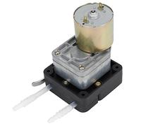 Riuulity Cabezal de Bomba Peristáltica Bomba Microdosificadora de 12 V CC de Motor de Engranajes de Transferencia de Fluido con Cubierta de Liberación Rápida para