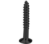 Riuulity Juego de Tornillos para Pastilla de Guitarra de Alta Calidad, 40 Uds., Tornillos de Montaje con Diseño de Doble Bobina para Guitarras Eléctricas en Plata, Negro y Dorado (BLACK)