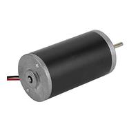 Riuulity Motor de CC Magnético Permanente de Alto Momento de Fuerza con Engranaje Metálico para una Larga Vida útil, para Proyectos de Robótica (24v5000rpm)