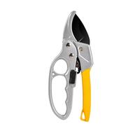 Riuulity Tijeras de Podar Tijeras de Podar de Jardín Segmentadas de Aleación de Aluminio Fuerte Ahorro de Mano de Obra para Entusiastas de la Jardinería (YELLOW)